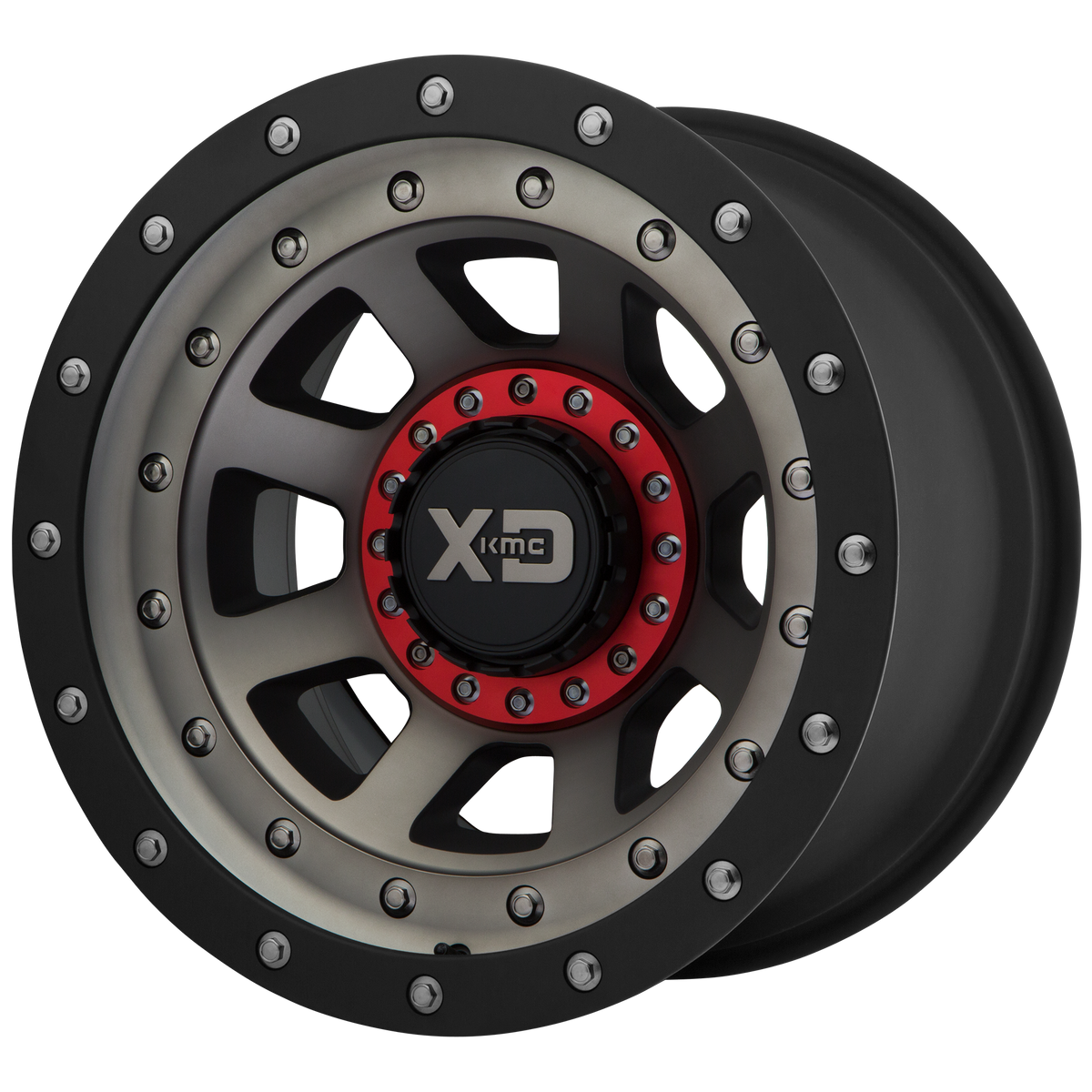XD Series Wheels XD137 Fmj Satin Black with Dark Tint