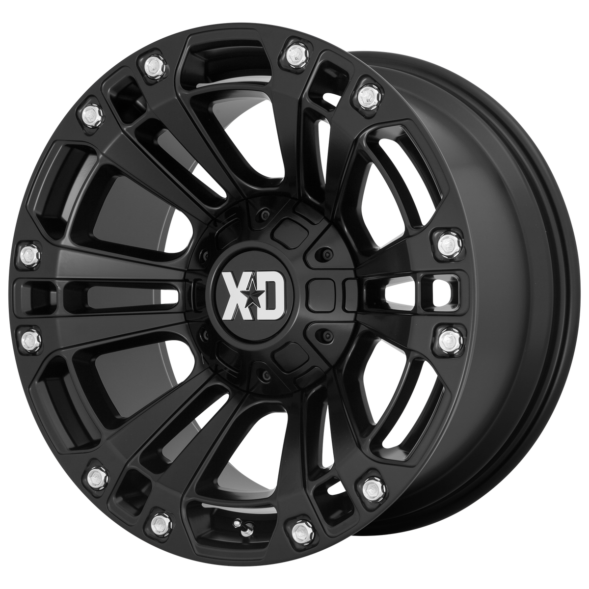 XD Series Wheels XD851 Monster 3 Satin Black