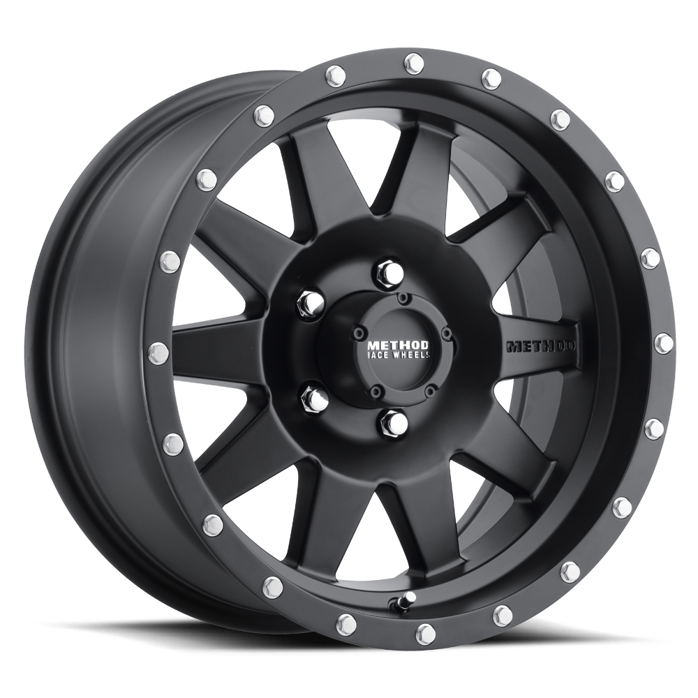Method Race Wheels MR301 The Standard Matte Black 5 lug