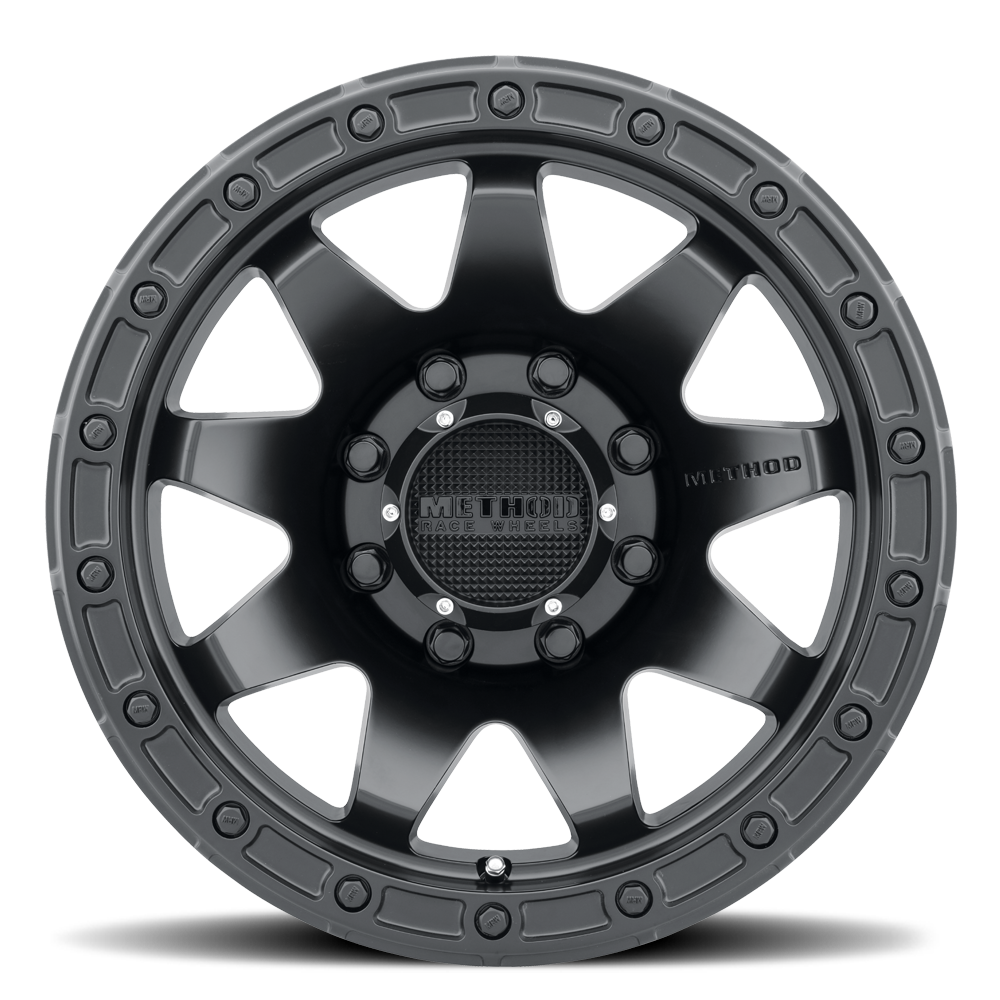 Method Race Wheels MR317 Matte Black 8 lug