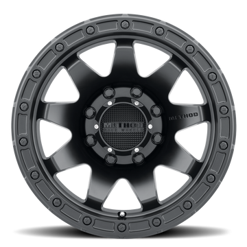 Method Race Wheels MR317 Matte Black 8 lug