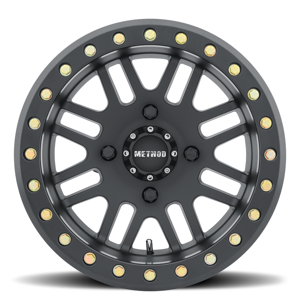 Method Race Wheels MR406 UTV Beadlock Matte Black 4 lug
