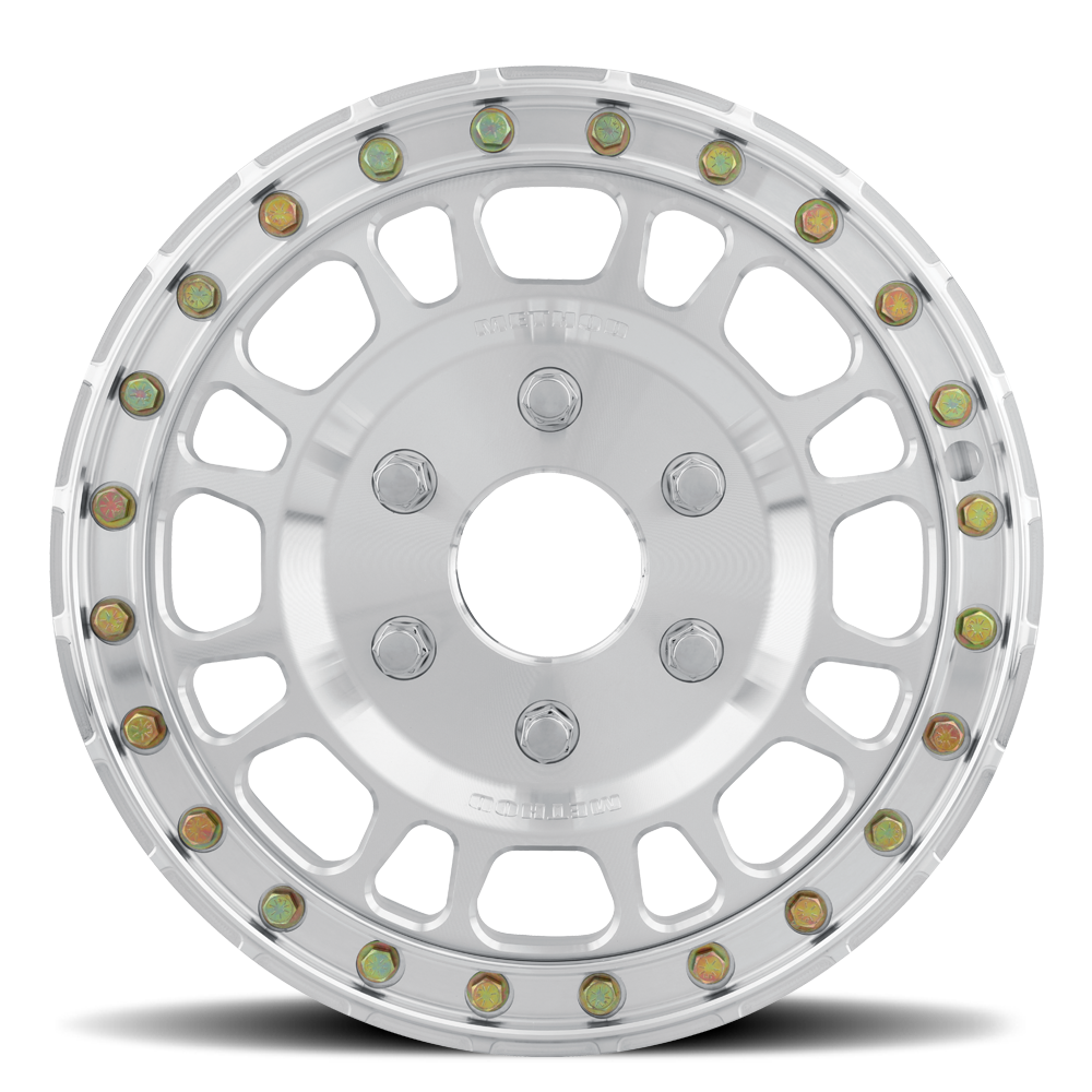 Method Race Wheels MR412 Beadlock Machined Raw 6 lug