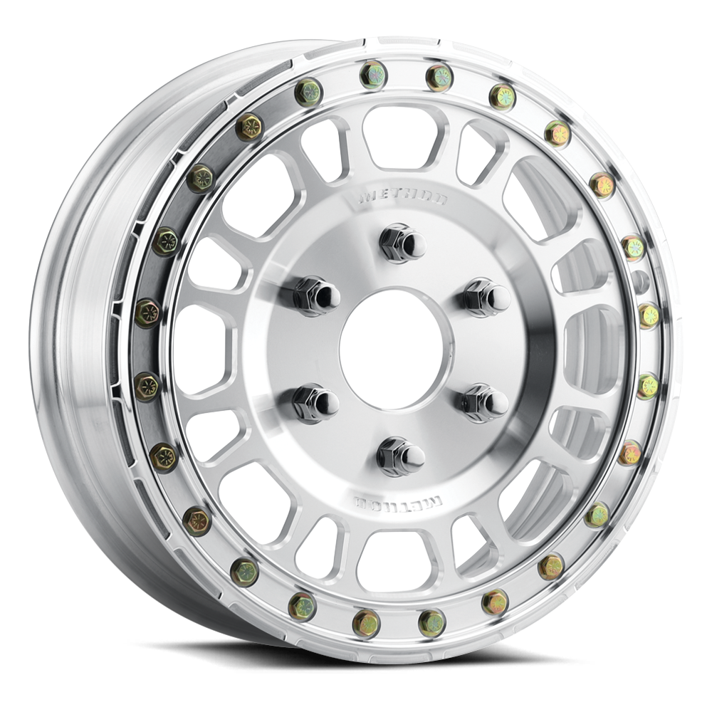 Method Race Wheels MR412 Beadlock Machined Raw 6 lug