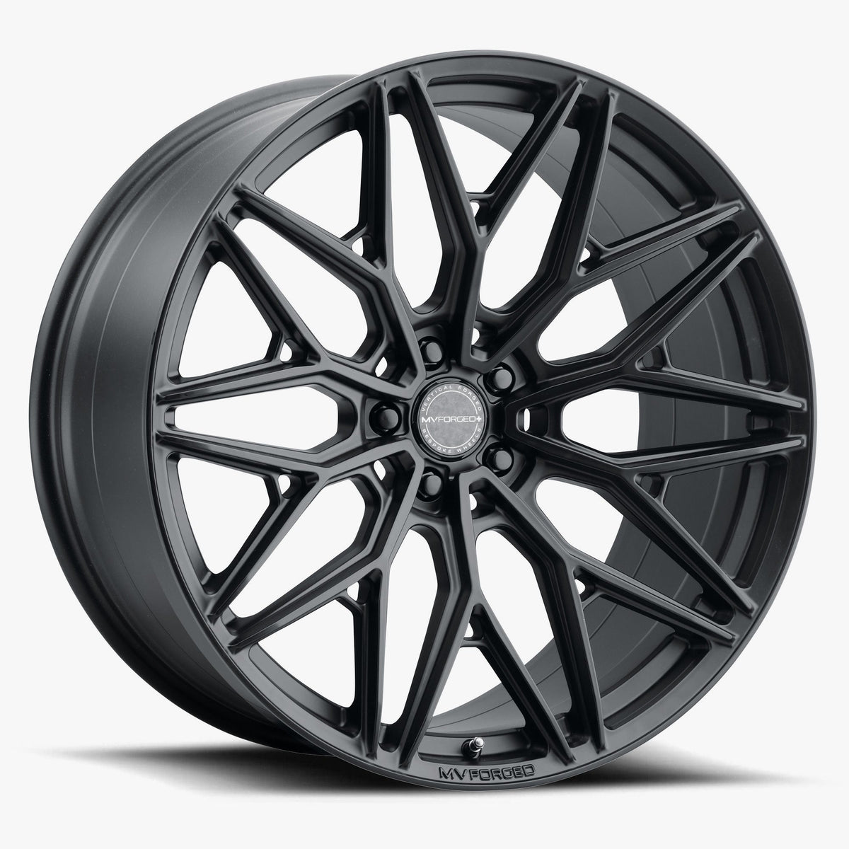 MV Forged Wheels MVF2 Satin Black