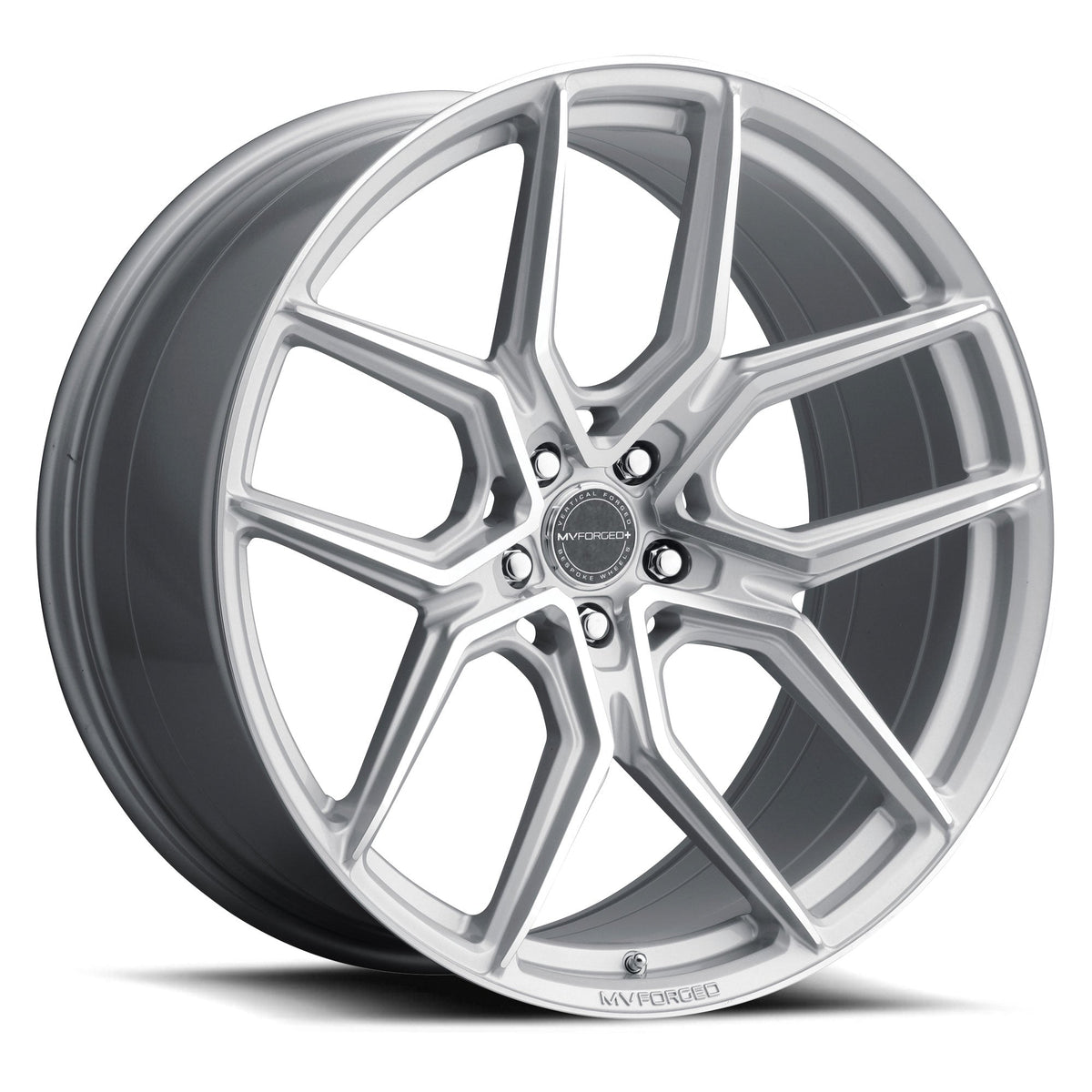 MV Forged Wheels MVF5 Diamond Silver