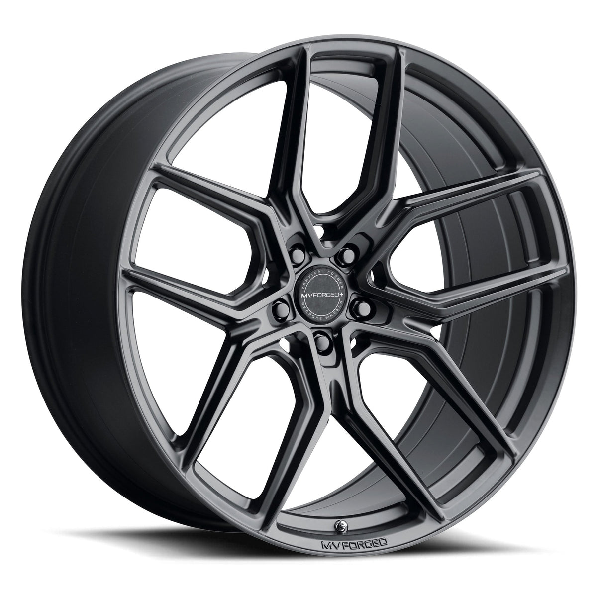 MV Forged Wheels MVF5 Satin Black