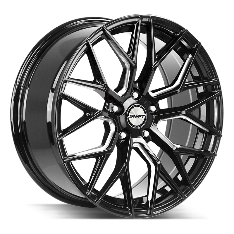 Shift Wheels H33 Spring Gloss Black Milled - Wheels Outlet