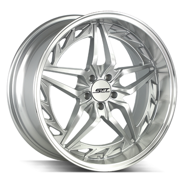 Shift Wheels HF37 Injector Silver Polished Lip - Wheels Outlet