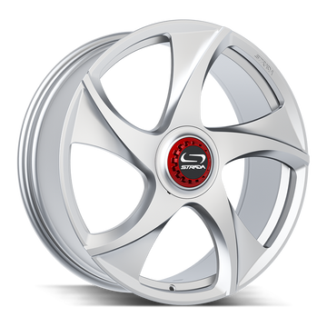 Strada Wheels SF69 Vino Platinum Silver - Wheels Outlet