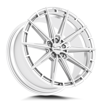 Strada Wheels SF70 Palo Silver Machined - Wheels Outlet