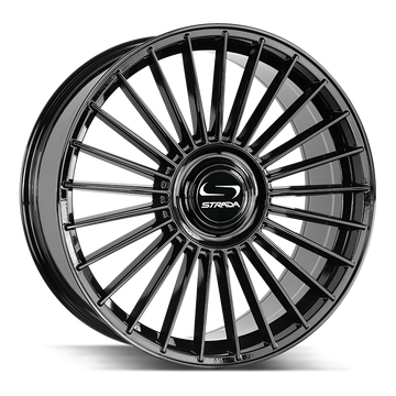 Strada Wheels SF71 Spaghetti Gloss Black - Wheels Outlet