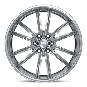 US Mags Wheels UF030 Bastille 6 Brushed Polished