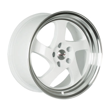Whistler KR1 White Machined Lip wheel