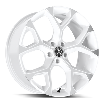 Xcess Wheels X05 5 Flake White Machined - Wheels Outlet