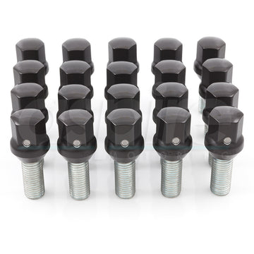 TPI Wheel Bolts - Black Duralumin Head - aspire MOTORING