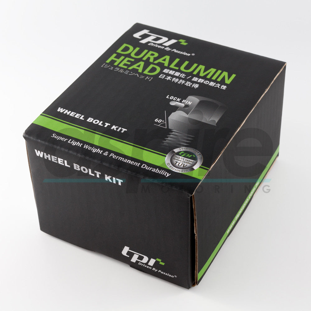 TPI Wheel Bolts - Black Duralumin Head - aspire MOTORING