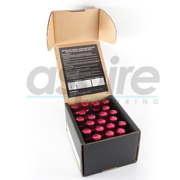 TPI Wheel Bolts - Black Duralumin Head - aspire MOTORING
