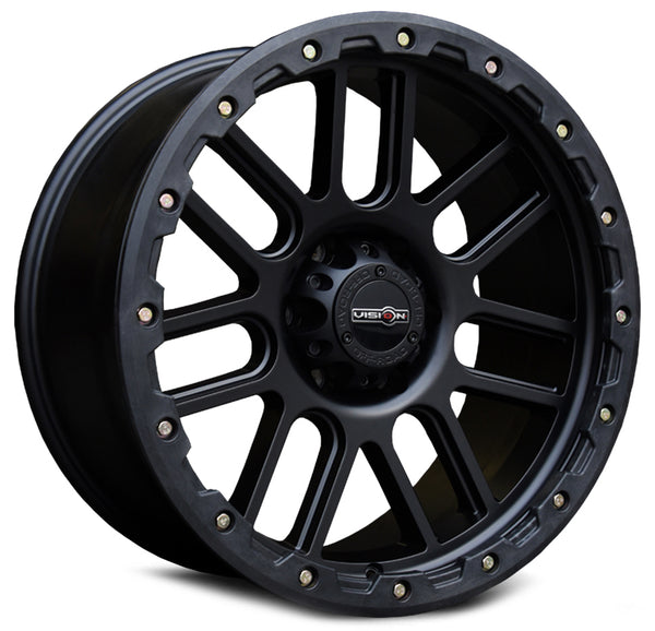 Vision Wheels 111 Nemesis Matte Black
