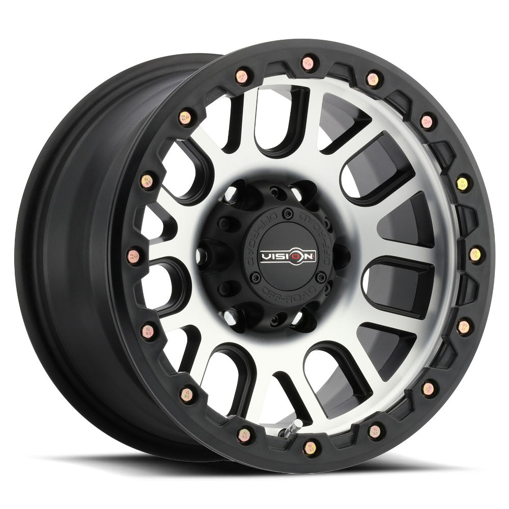 Vision Wheels 111 Nemesis Gunmetal Machined