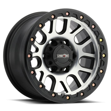 Vision Wheels 111 Nemesis Gunmetal Machined