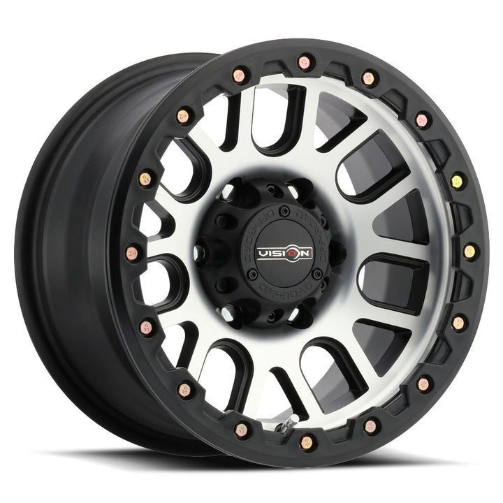 Vision Wheels 111 Nemesis Gunmetal Machined