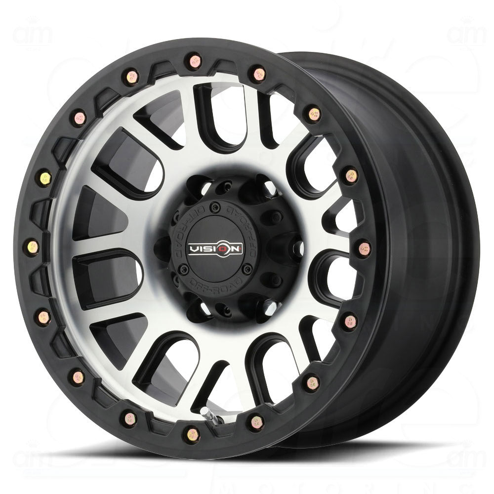 Vision Wheels 111 Nemesis Gunmetal Machined