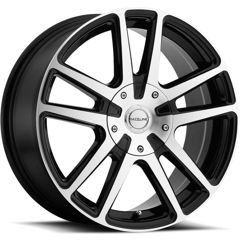 Raceline Wheels 145M Encore Machined Black