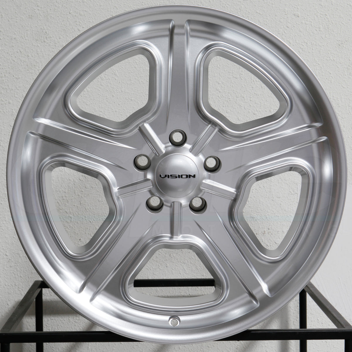 Vision Wheels 147 Daytona Hyper Silver