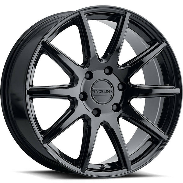 Raceline Wheels 159B Spike Black