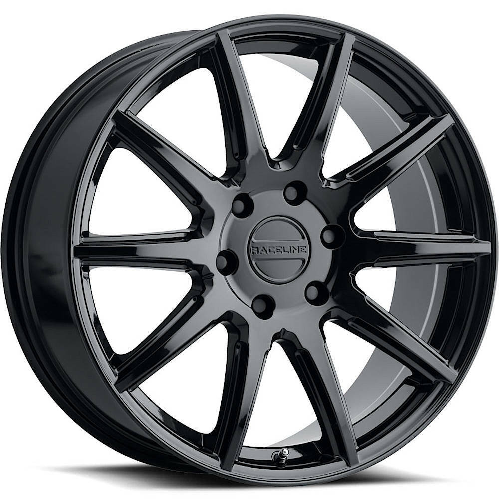 Raceline Wheels 159B Spike Black