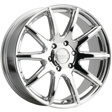 Raceline Wheels 159C Spike Chrome