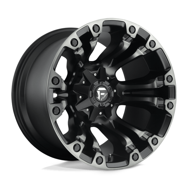 Fuel Off-Road Wheels D851 Vapor Matte Black Gray Tint