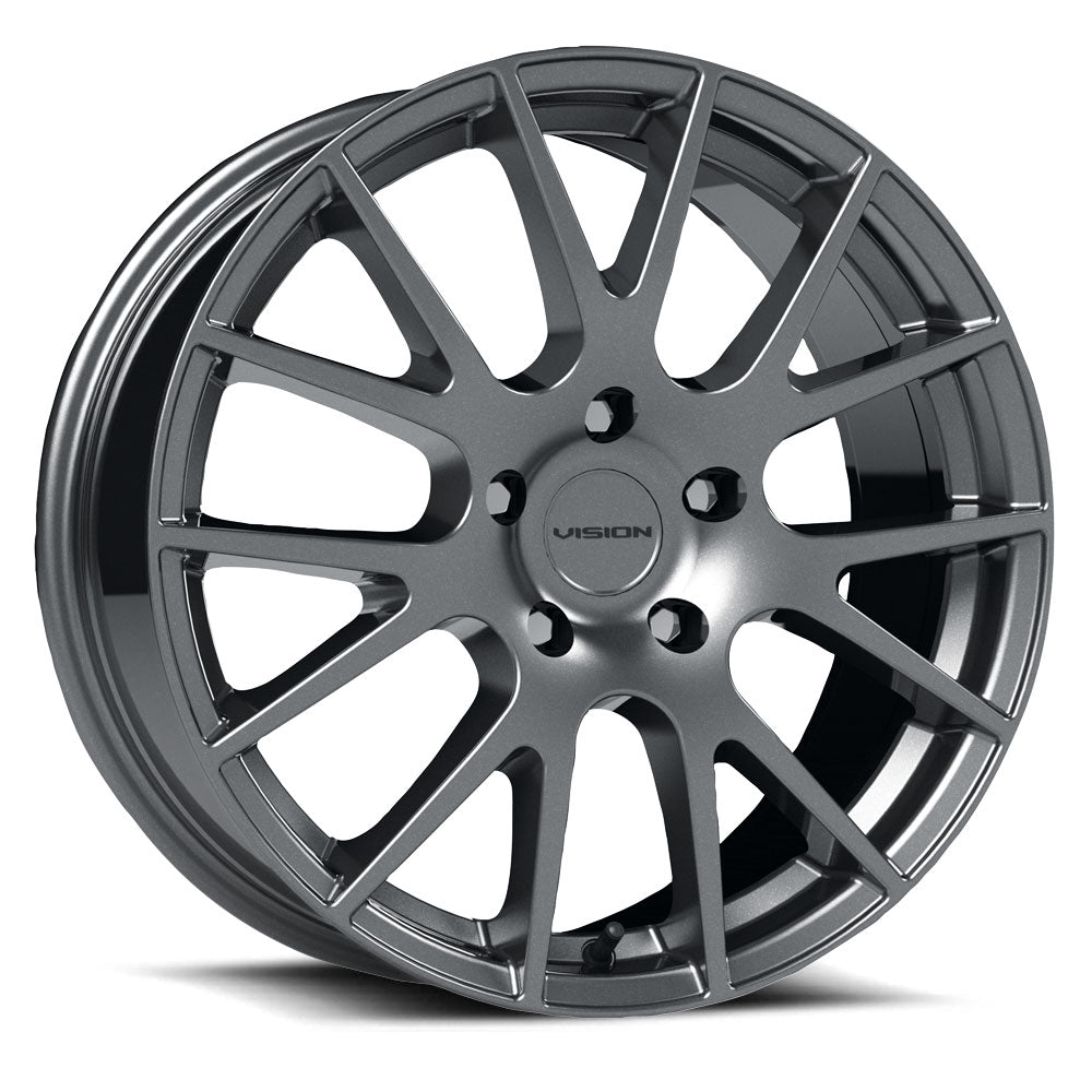 Vision Wheels 18 Hellion Gunmetal