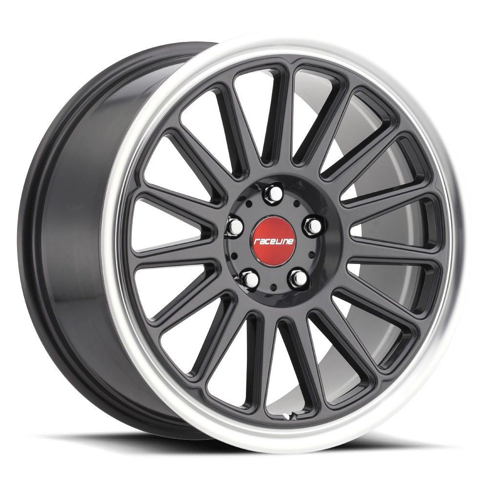 Raceline Wheels 315G Grip Gun Metal