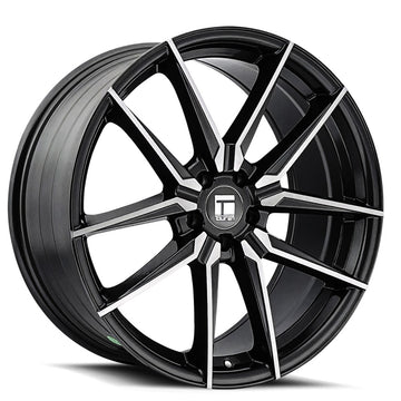 Touren Wheels 3294 Tr94 Gloss Graphite Brushed With Dark