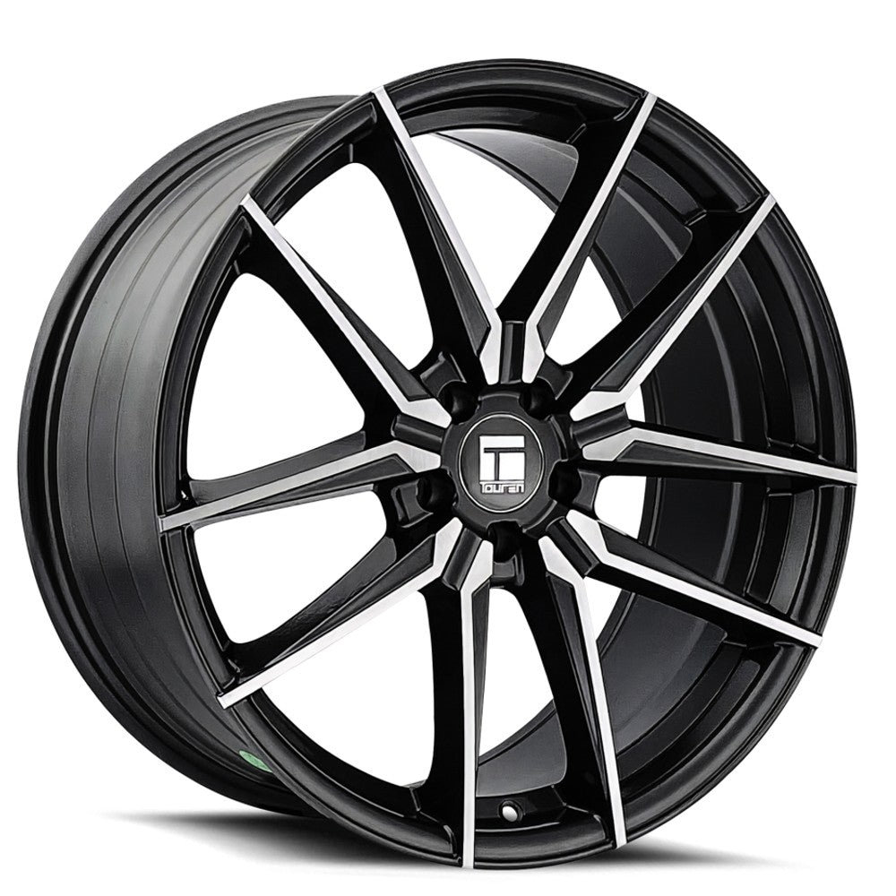 Touren Wheels 3294 Tr94 Gloss Graphite Brushed With Dark