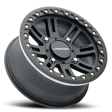 Vision ATV Wheels 356 Manx2 Beadlock Black