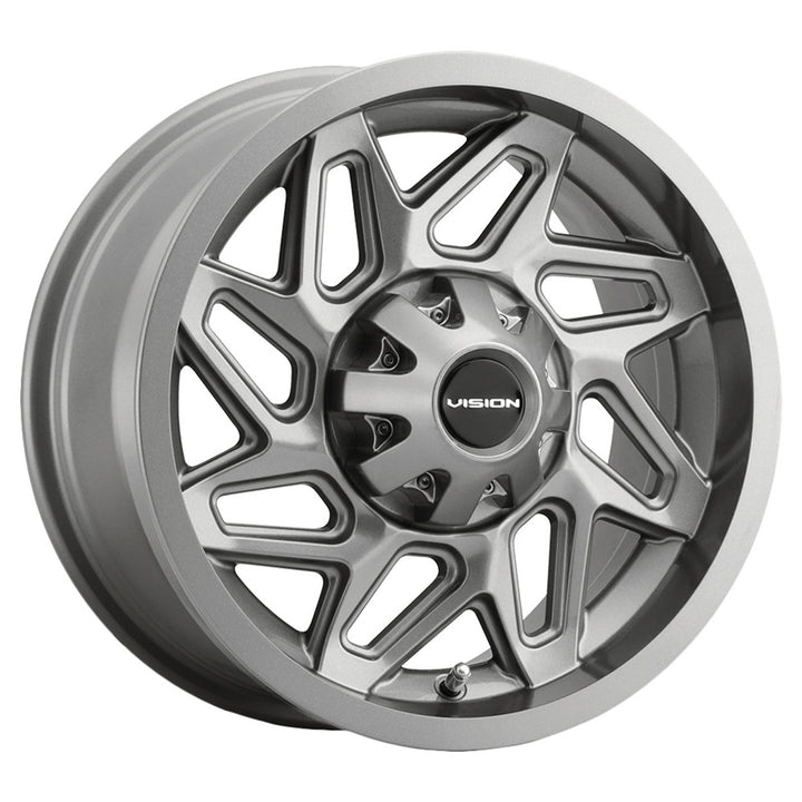 Vision ATV Wheels 361 Spyder Gunmetal