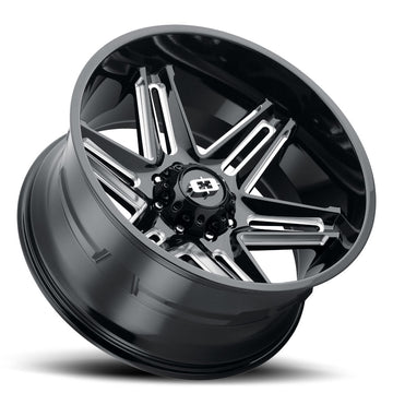 Vision Wheels 363 Razor Satin Black