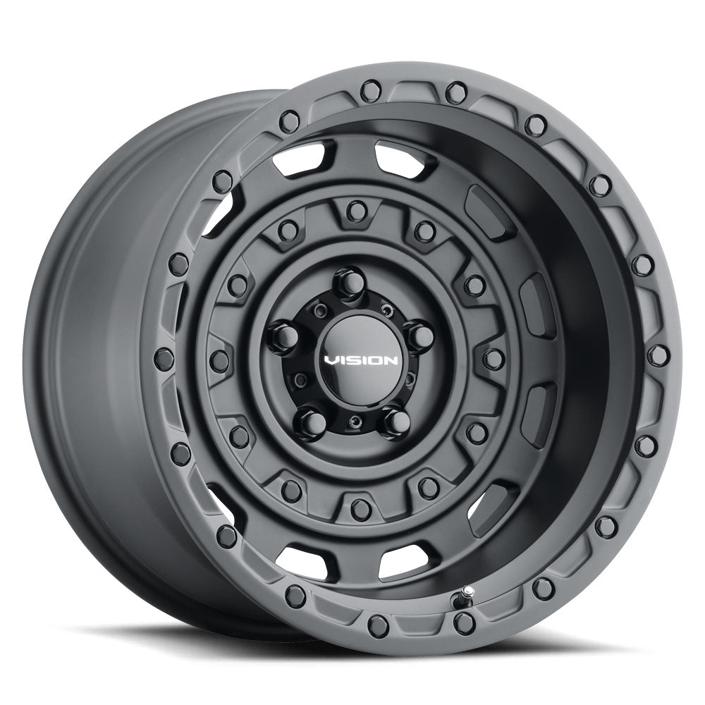 Vision Wheels 403 Tactical Satin Black