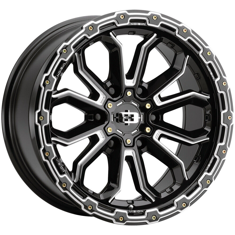 Vision Wheels 405 Korupt Black Milled
