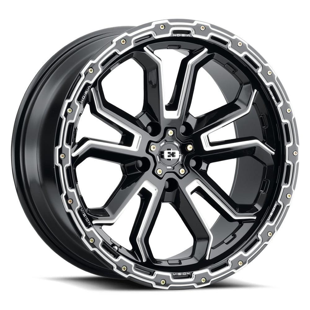 Vision Wheels 405 Korupt Black Milled