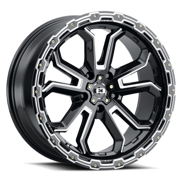 Vision Wheels 405 Korupt Black Milled
