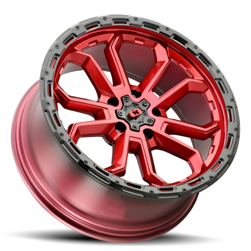 Vision Wheels 405 Korupt Red Black – aspire MOTORING