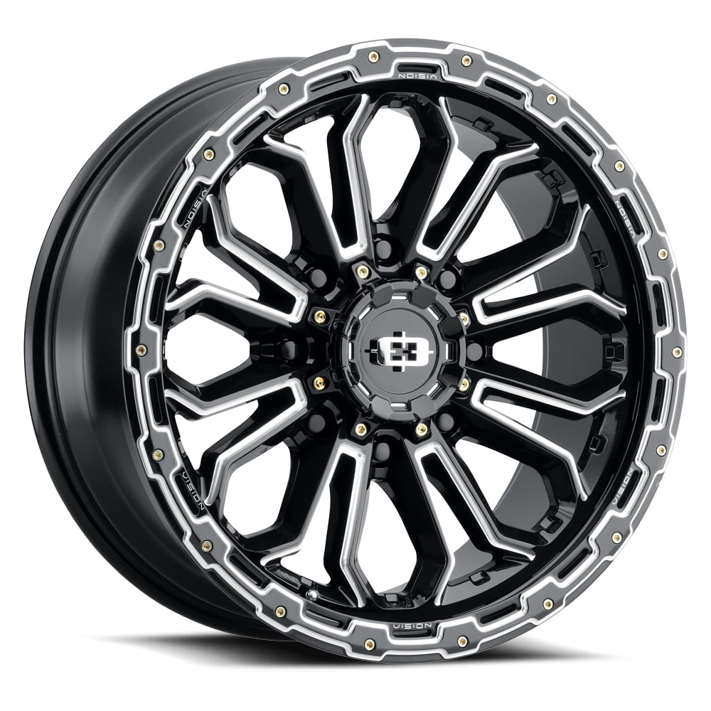Vision Wheels 405 Korupt Black Milled