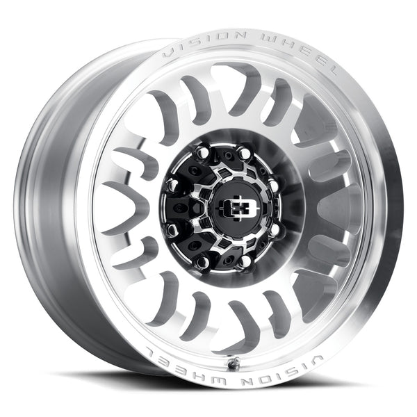 Vision Wheels 409 Inferno Machine Face
