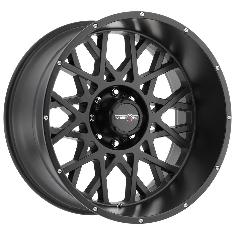 Vision Wheels 412 Rocker Gloss Black