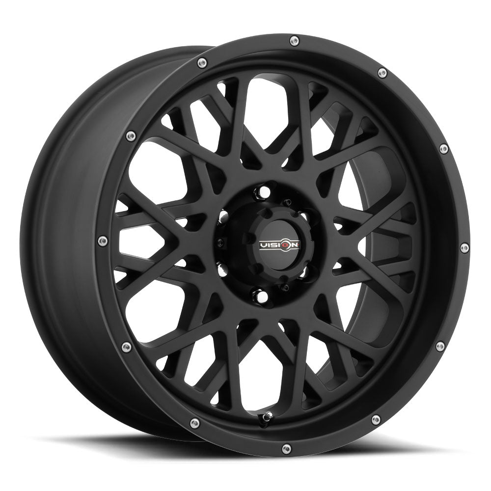 Vision Wheels 412 Rocker Gloss Black