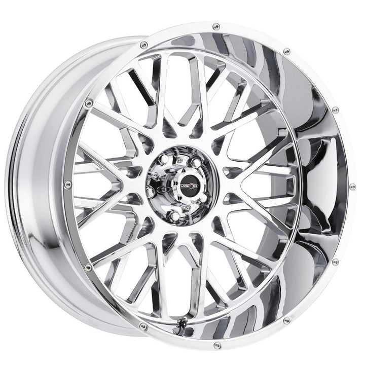 Vision Wheels 412 Rocker Chrome